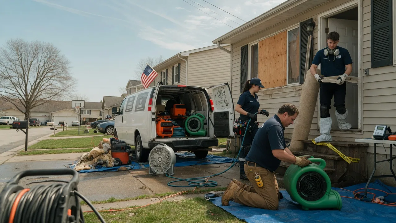 Water Damage Restoration in Allentown, NJ near me